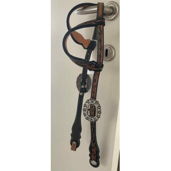 SN Tack Two Ear 2Tone 'Big Buckle'